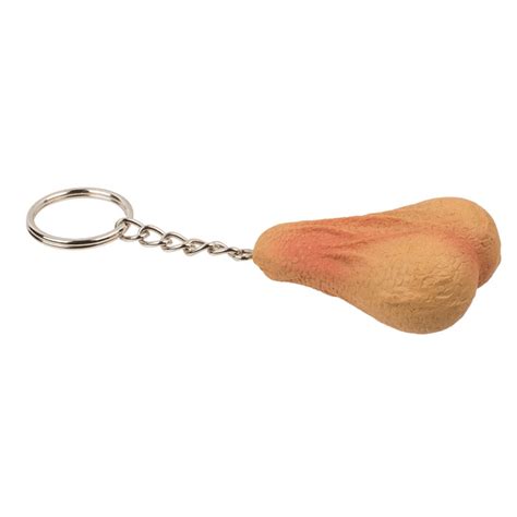 Porte clés des testicules